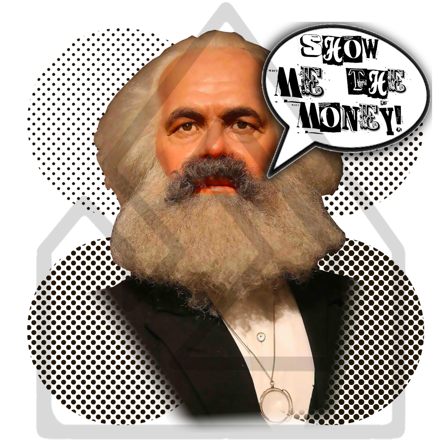 Windows Booksellers – Marx, Show Me the Money t-shirt